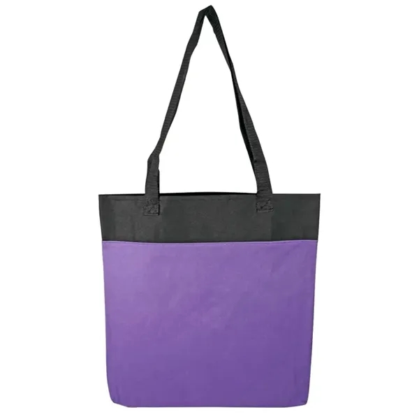 Vandelay Tote: Durable 600D, spacious design, pen loops. Customize for lasting... from ASI 67557 LimeLight Ent