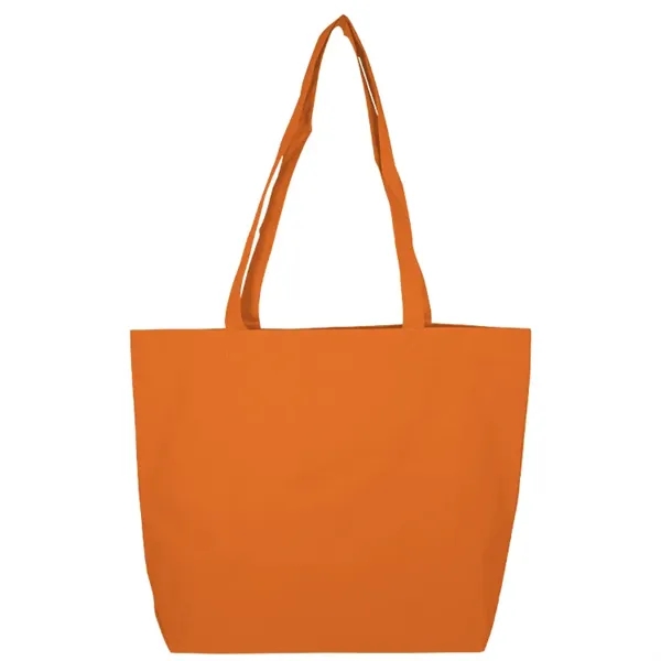 Elevate with Bania Tote: 600D, self-fabric handles, large imprint area. Stylish,... from ASI 67557 LimeLight Ent
