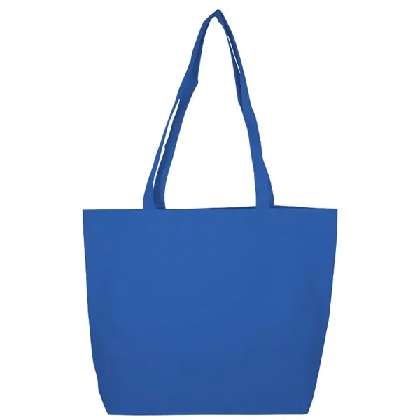 Elevate with Bania Tote: 600D, self-fabric handles, large imprint area. Stylish,... from ASI 67557 LimeLight Ent