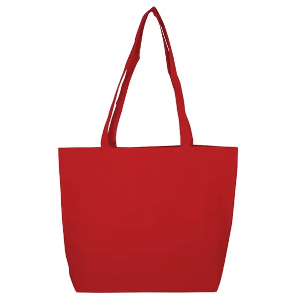 Elevate with Bania Tote: 600D, self-fabric handles, large imprint area. Stylish,... from ASI 67557 LimeLight Ent