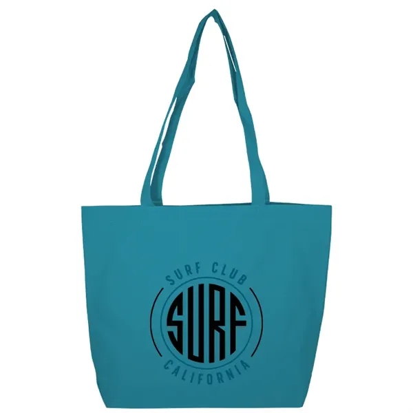 Elevate with Bania Tote: 600D, self-fabric handles, large imprint area. Stylish,... from ASI 67557 LimeLight Ent