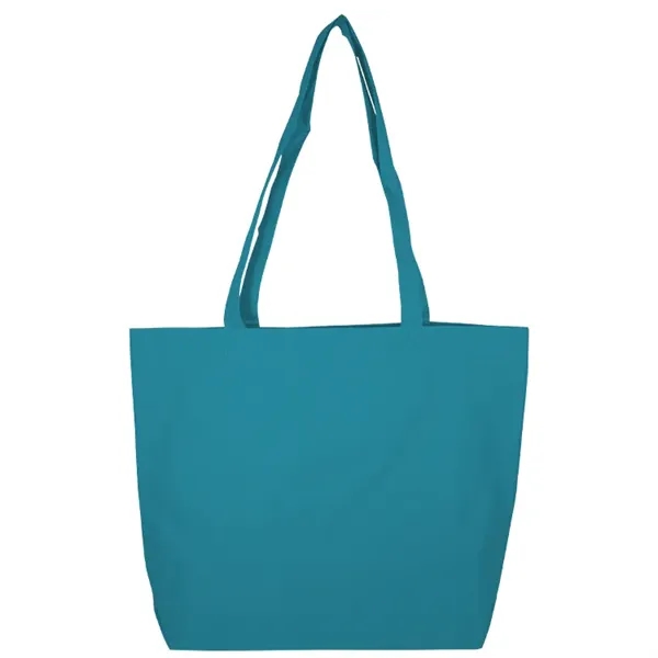 Elevate with Bania Tote: 600D, self-fabric handles, large imprint area. Stylish,... from ASI 67557 LimeLight Ent