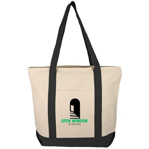 Explore elegance: Cosmo Tote, Heavy Duty 12 oz. canvas with open... from ASI 67557 LimeLight Ent
