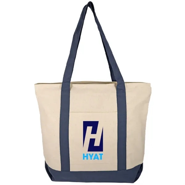 Explore elegance: Cosmo Tote, Heavy Duty 12 oz. canvas with open... from ASI 67557 LimeLight Ent