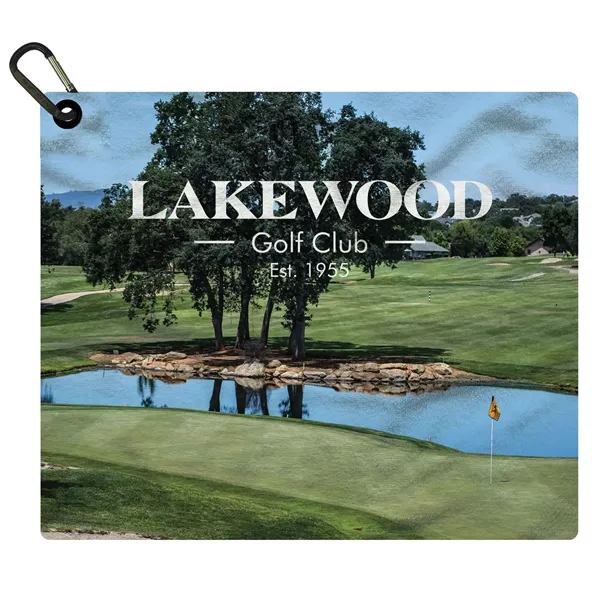 Premium sublimated golf towel... from ASI 73520 Neet Feet / Kanata Towels