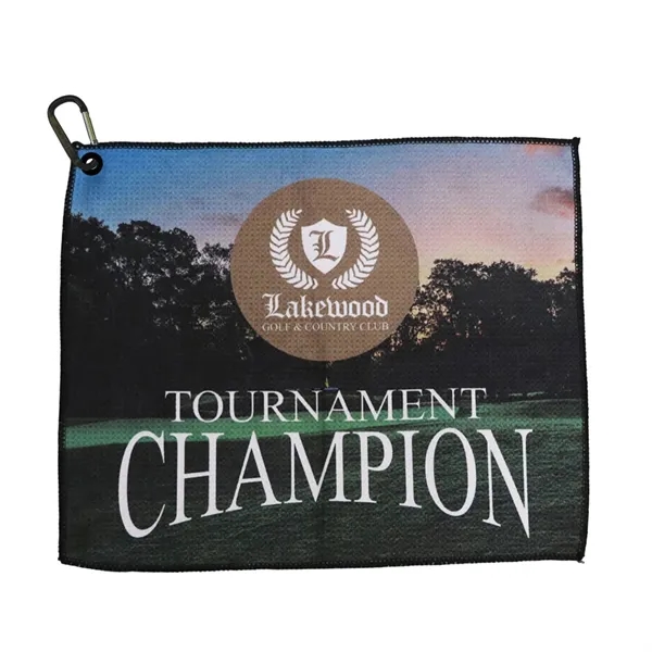 15x18 premium sublimated waffle golf towel... from ASI 73520 Neet Feet / Kanata Towels
