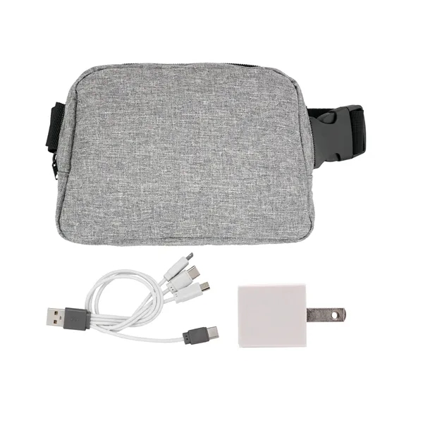 RECYCLED FANNY PACK WALL CHARGING SET... from ASI 30208 A P Specialties / AP Specialties