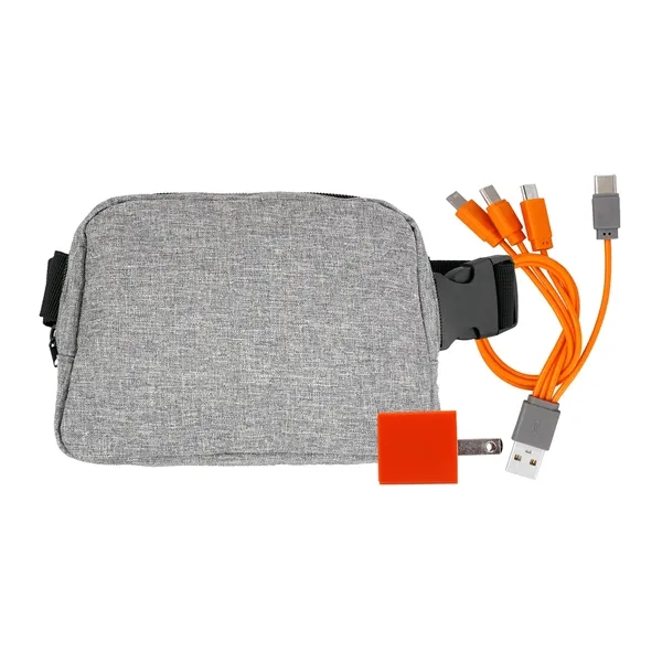 RECYCLED FANNY PACK WALL CHARGING SET... from ASI 30208 A P Specialties / AP Specialties