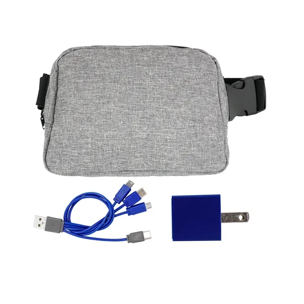 RECYCLED FANNY PACK WALL CHARGING SET... from ASI 30208 A P Specialties / AP Specialties