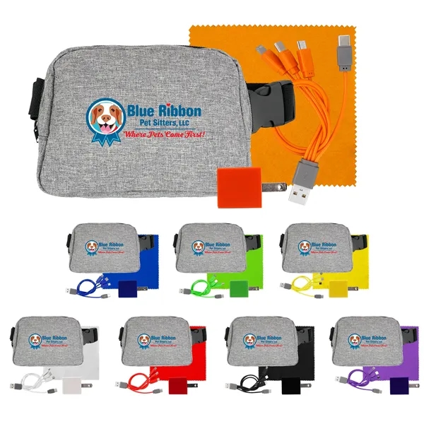 CHARGE & CLEAN RECYCLED FANNY PACK KIT... from ASI 30208 A P Specialties / AP Specialties