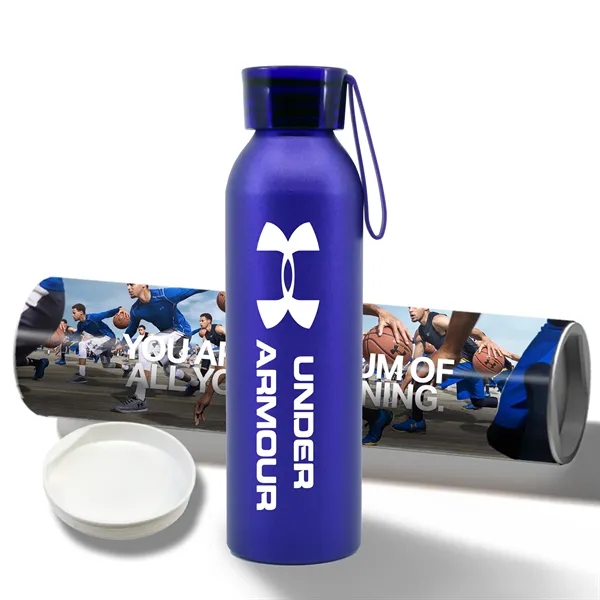 20 oz. Aluminum Bottle with a Silicone Carrying Strap.... from ASI 90807 Tekweld