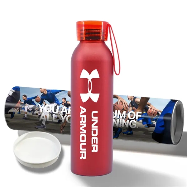 20 oz. Aluminum Bottle with a Silicone Carrying Strap.... from ASI 90807 Tekweld