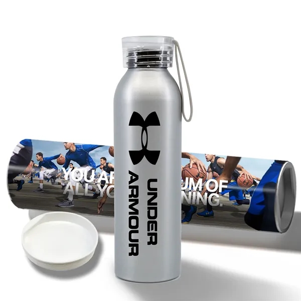 20 oz. Aluminum Bottle with a Silicone Carrying Strap.... from ASI 90807 Tekweld