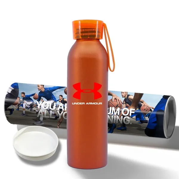 20 oz. Aluminum Bottle with a Silicone Carrying Strap.... from ASI 90807 Tekweld