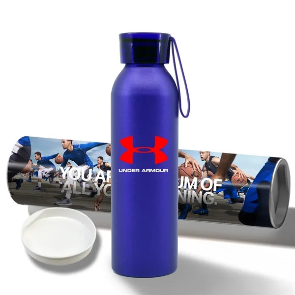 20 oz. Aluminum Bottle with a Silicone Carrying Strap.... from ASI 90807 Tekweld