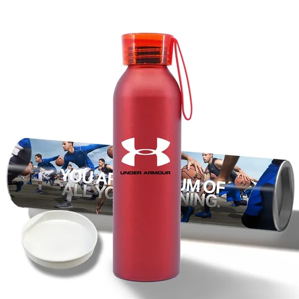20 oz. Aluminum Bottle with a Silicone Carrying Strap.... from ASI 90807 Tekweld