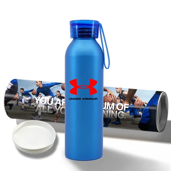 20 oz. Aluminum Bottle with a Silicone Carrying Strap.... from ASI 90807 Tekweld