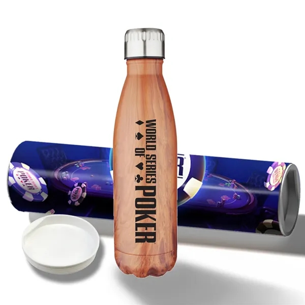 17 oz. Stainless Steel Water Bottle elegantly presented in a full-color... from ASI 90807 Tekweld