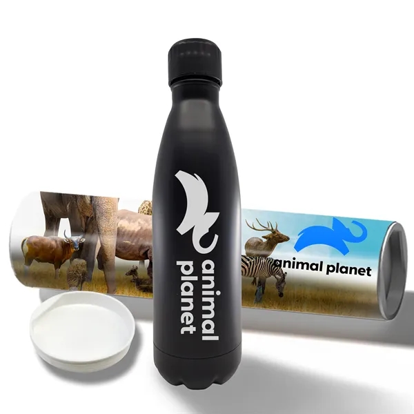 17 oz. Antimicrobial Stainless Steel Water Bottle fits perfectly in the... from ASI 90807 Tekweld