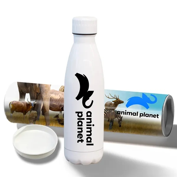 17 oz. Antimicrobial Stainless Steel Water Bottle fits perfectly in the... from ASI 90807 Tekweld