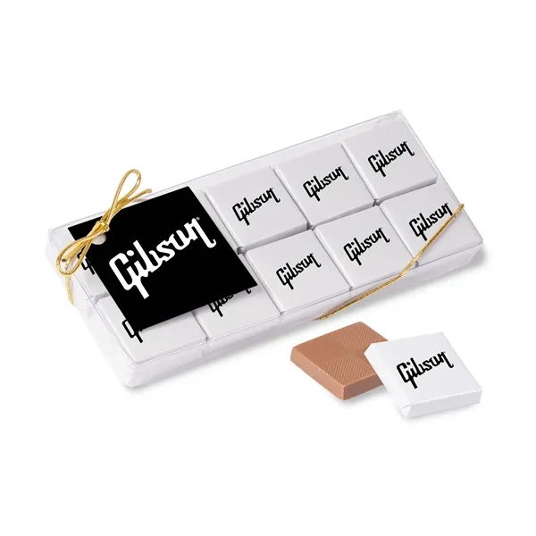 Twenty piece foiled chocolate squares.... from ASI 44900 NC Custom (CI/Lanco) / ChocInn/Lanco