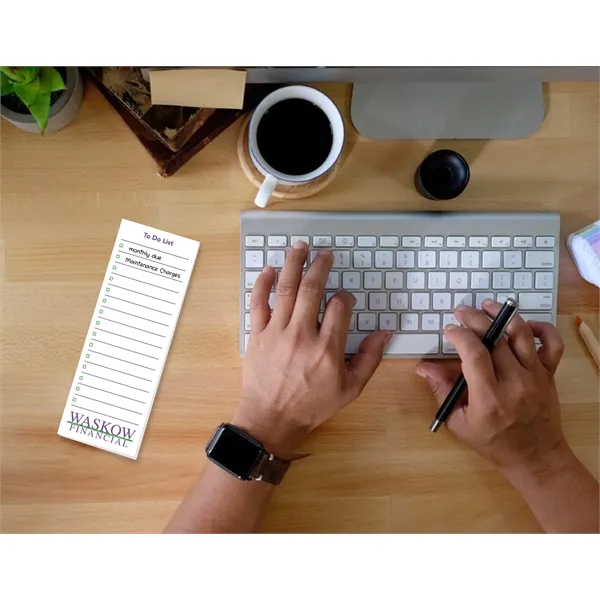 Low Quantity, 3 x 8, 50 sheet pad, printed in Dynamic... from ASI 91240 3M/Promotional Markets Dept