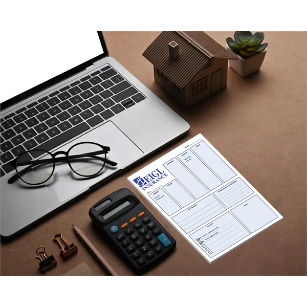 Low Quantity, 6x8, 50 sheet pad, printed in Dynamic Print Program... from ASI 91240 3M/Promotional Markets Dept