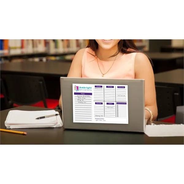 Low Quantity, 6x8, 25 & 50 sheet pad, printed in Dynamic... from ASI 91240 3M/Promotional Markets Dept