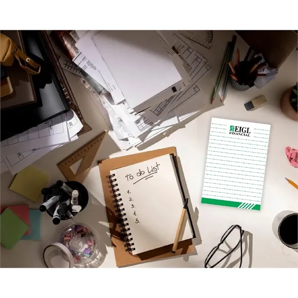 Low Quantity, 4x6, 50 sheet pad, printed in Dynamic Print Program... from ASI 91240 3M/Promotional Markets Dept