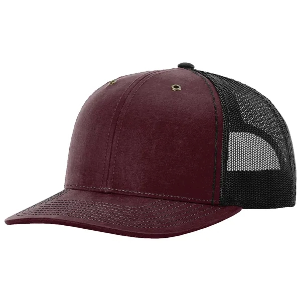 Richardson 112WF Freemont snapback six-panel cotton and polyester trucker cap with... from ASI 74601 Calico