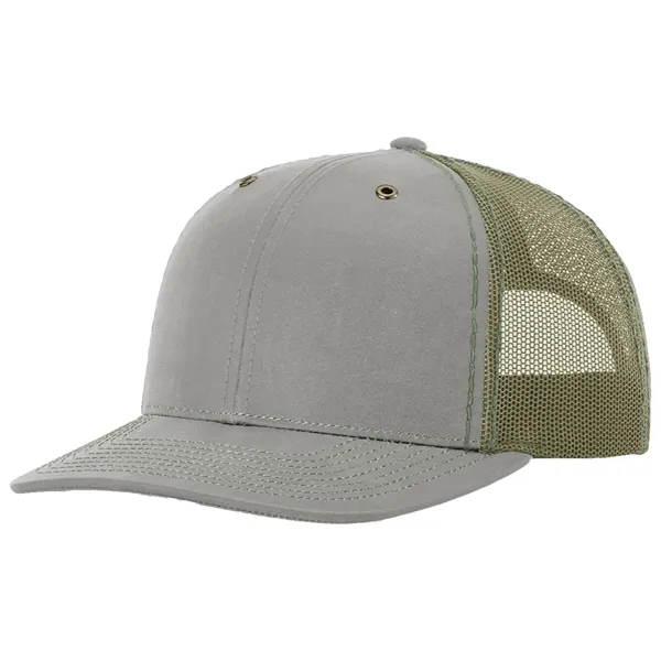 Richardson 112WF Freemont snapback six-panel cotton and polyester trucker cap with... from ASI 74601 Calico