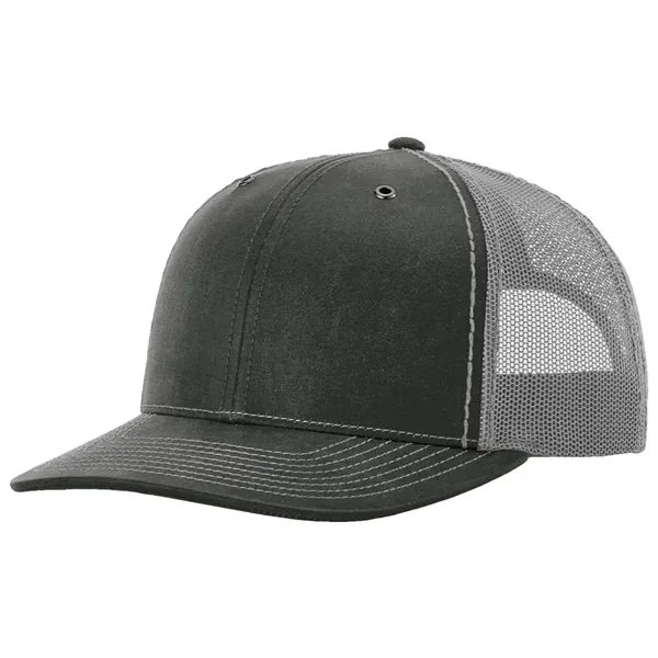 Richardson 112WF Freemont snapback six-panel cotton and polyester trucker cap with... from ASI 74601 Calico