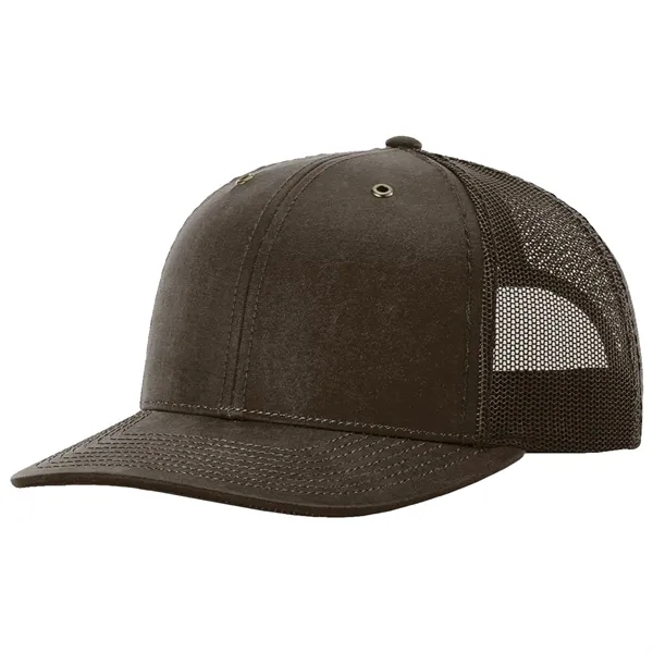 Richardson 112WF Freemont snapback six-panel cotton and polyester trucker cap with... from ASI 74601 Calico