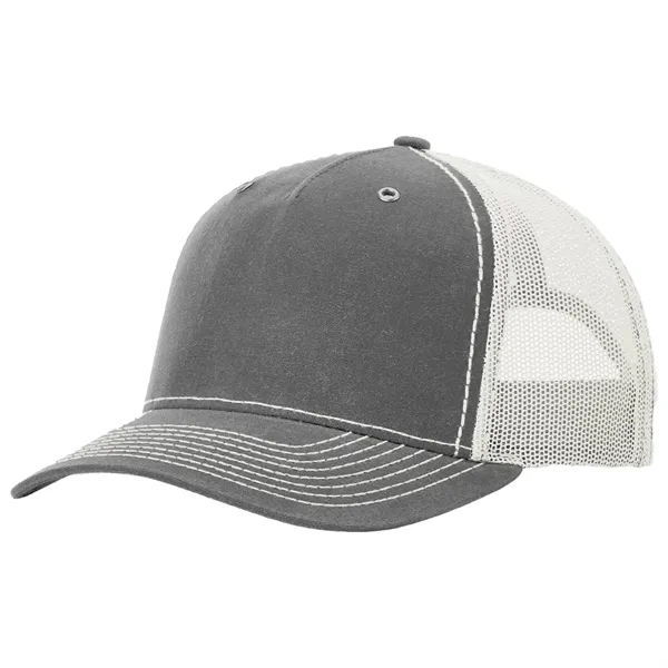Richardson 112WH Hawthorne snapback five-panel cotton and polyester trucker cap with... from ASI 74601 Calico