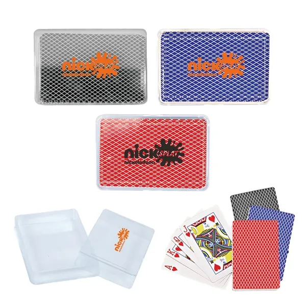 This standard deck of poker size playing cards includes 52 cards... from ASI 52710 Lincoln Line