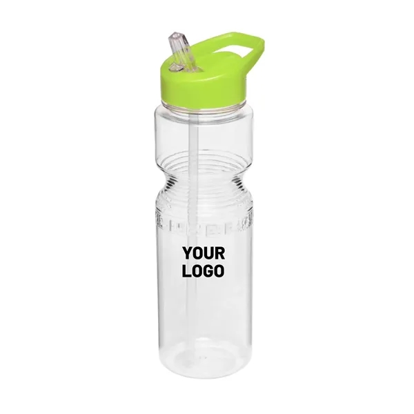 Sports bottle with flip top straw, 28 oz. plus 1 color... from ASI 37218 Athena Promo (tm)