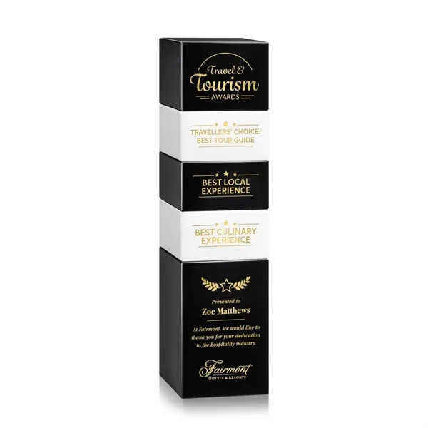 The Optical Crystal Tofino Stacker Award features a unique stackable design... from ASI 84592 St Regis Group / St Regis