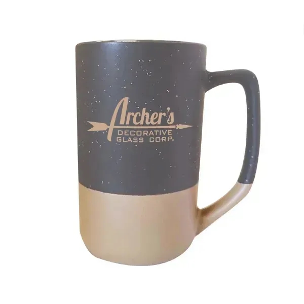 16 oz. Clay Base & Speckled Matte Mug... from ASI 36705 Archer's Decorative Glass Corp / Decorative Glass