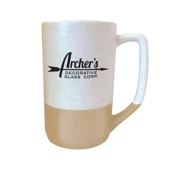 16 oz. Clay Base & Speckled Matte Mug... from ASI 36705 Archer's Decorative Glass Corp / Decorative Glass