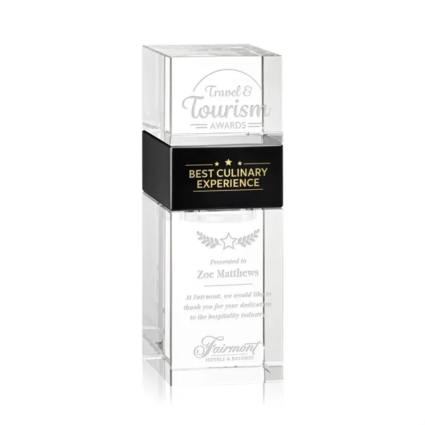 The Optical Crystal Tofino Stacker Award features a unique stackable design... from ASI 84592 St Regis Group / St Regis