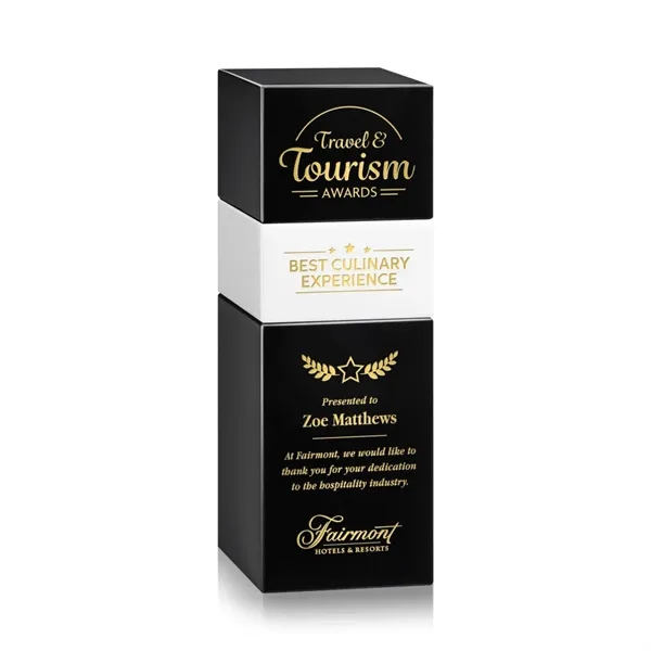 The Optical Crystal Tofino Stacker Award features a unique stackable design... from ASI 84592 St Regis Group / St Regis