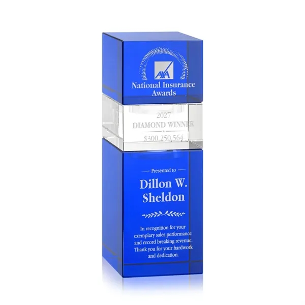 The Optical Crystal Tofino Stacker Award features a unique stackable design... from ASI 84592 St Regis Group / St Regis