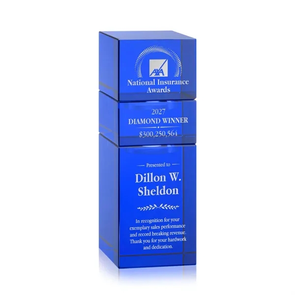 The Optical Crystal Tofino Stacker Award features a unique stackable design... from ASI 84592 St Regis Group / St Regis