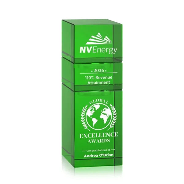 The Optical Crystal Tofino Stacker Award features a unique stackable design... from ASI 84592 St Regis Group / St Regis