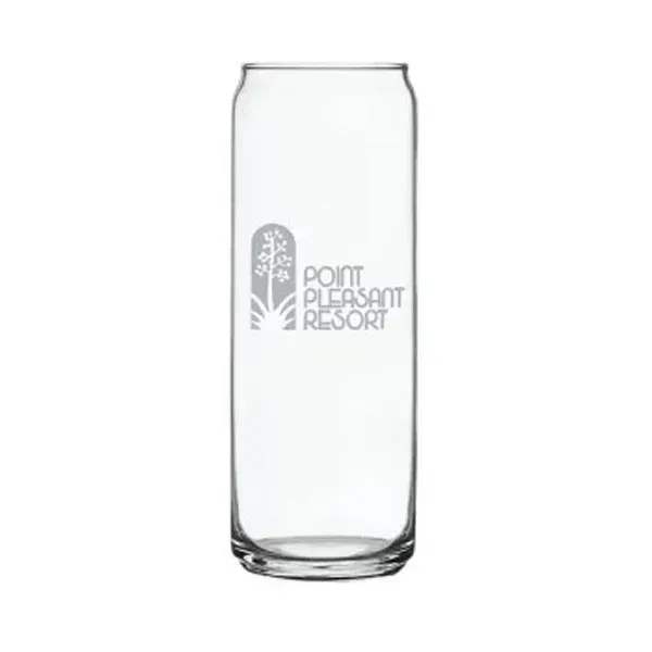 12.5 oz. Seltzer Can Glass... from ASI 36705 Archer's Decorative Glass Corp / Decorative Glass