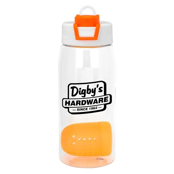 Two Tone Pop Up 25 oz. Recycled Bottle with Floating Infuser... from ASI 30208 A P Specialties / AP Specialties