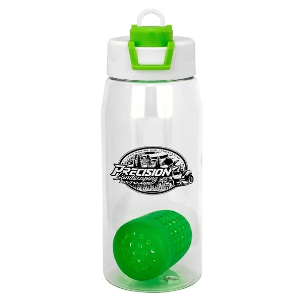 Two Tone Pop Up 25 oz. Recycled Bottle with Floating Infuser... from ASI 30208 A P Specialties / AP Specialties