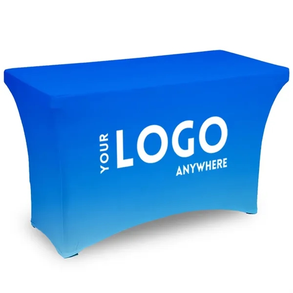 48" x 30" x 30 stretch polyester three-sided table cover for... from ASI 36558 Aprons, Etc.