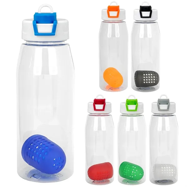 Two Tone Pop Up 32 oz. Bottle with Floating Infuser... from ASI 30208 A P Specialties / AP Specialties
