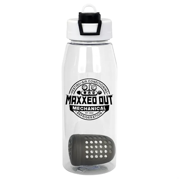 Two Tone Pop Up 32 oz. Bottle with Floating Infuser... from ASI 30208 A P Specialties / AP Specialties